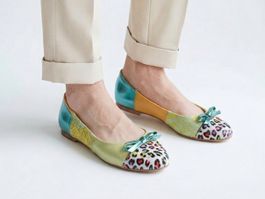 Süsse Ballerinas von Cube mit Schleife, Grösse 37