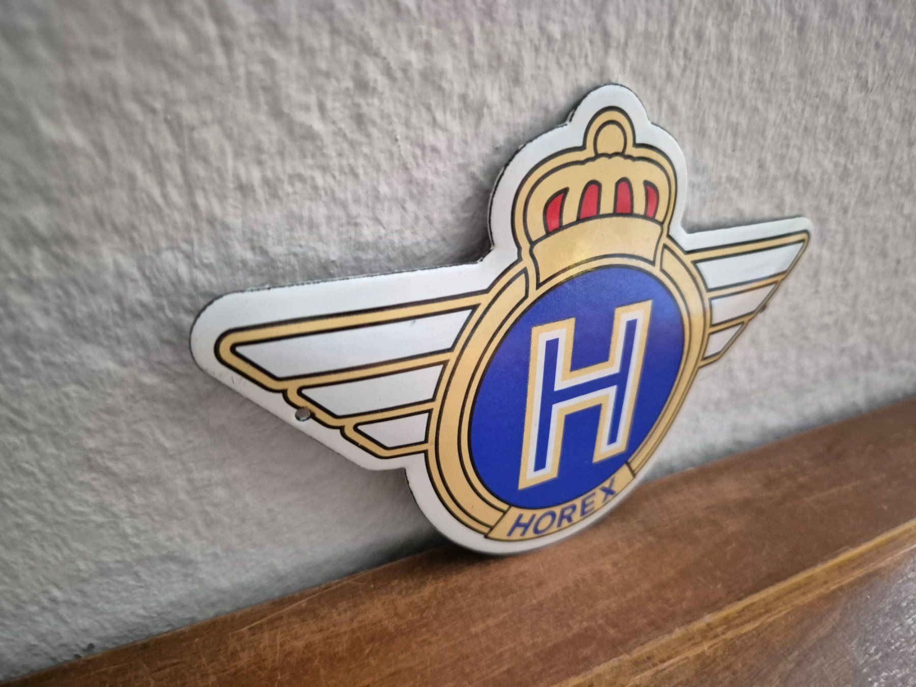 Horex Insegne: Emailschild Horex Motorrad Werkstatt Oldtimer Emaille Schild – Nuovo (secondo la descrizione) da Schaffhausen venduto da pfanis09 4