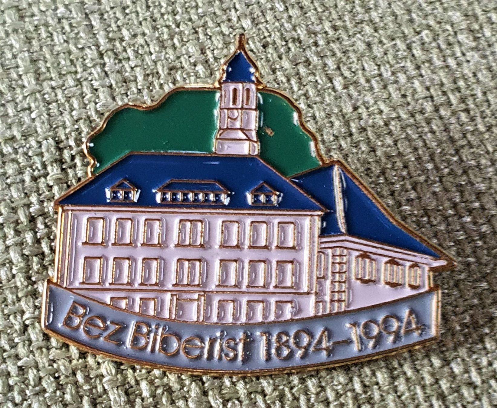 Tutti i francobolli: B631 - Pin Bez Biberist 1894 - 1994 – Usato da Reinach BL venduto da Boston-Verkauf