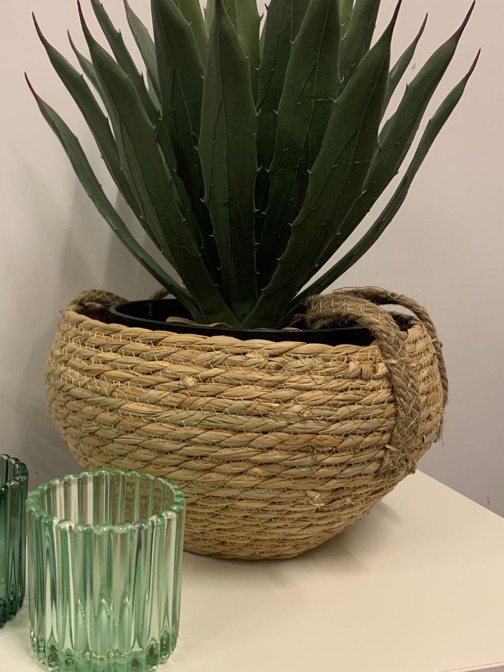 Piante & sementi: wunderschöne Agave im Topf 40cm / Kunstpflanze – Usato da St. Gallen venduto da Miousch 3