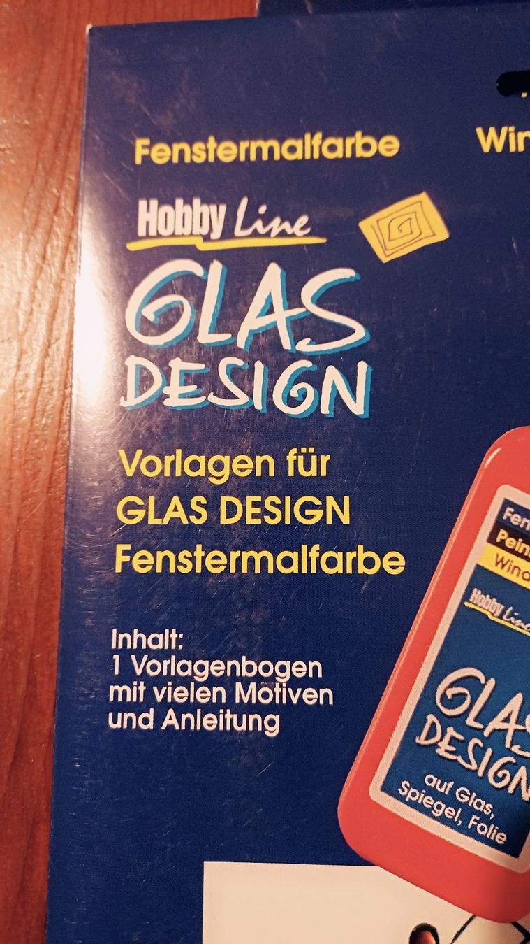 Libri: 2 Malvorlagen von Glas Design – Nuovo e nell'imballaggio originale da Gächliwil venduto da lesidees 4