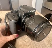 Digitalkamera Canon EOS 400D mit Zubehör und Tasche