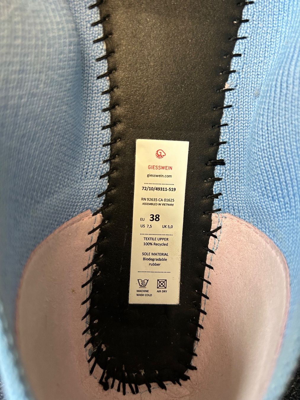 Scarpe da donna: Giesswein: ECO BALLERINAS ROUND – Usato da Buchrain venduto da mangotree123 2