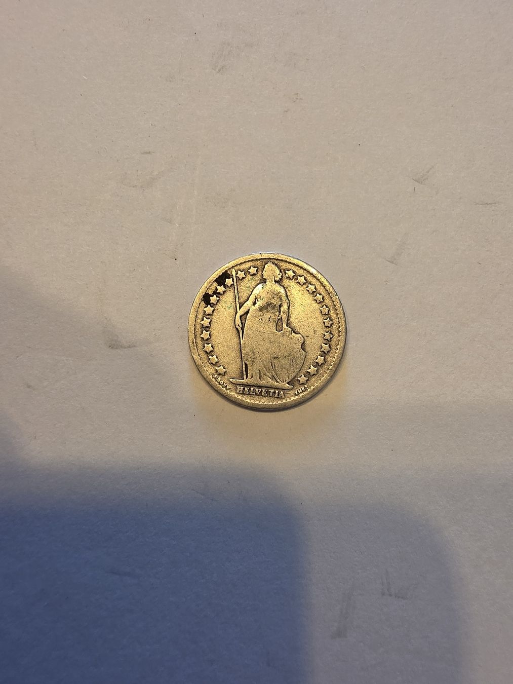Tutti le monete: piece argent 50cts 1898 – Usato da Fribourg venduto da yan_z5fr 1