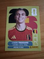 Carte Panini Leandro Trossard Belgique 2026 UNITED EDITION