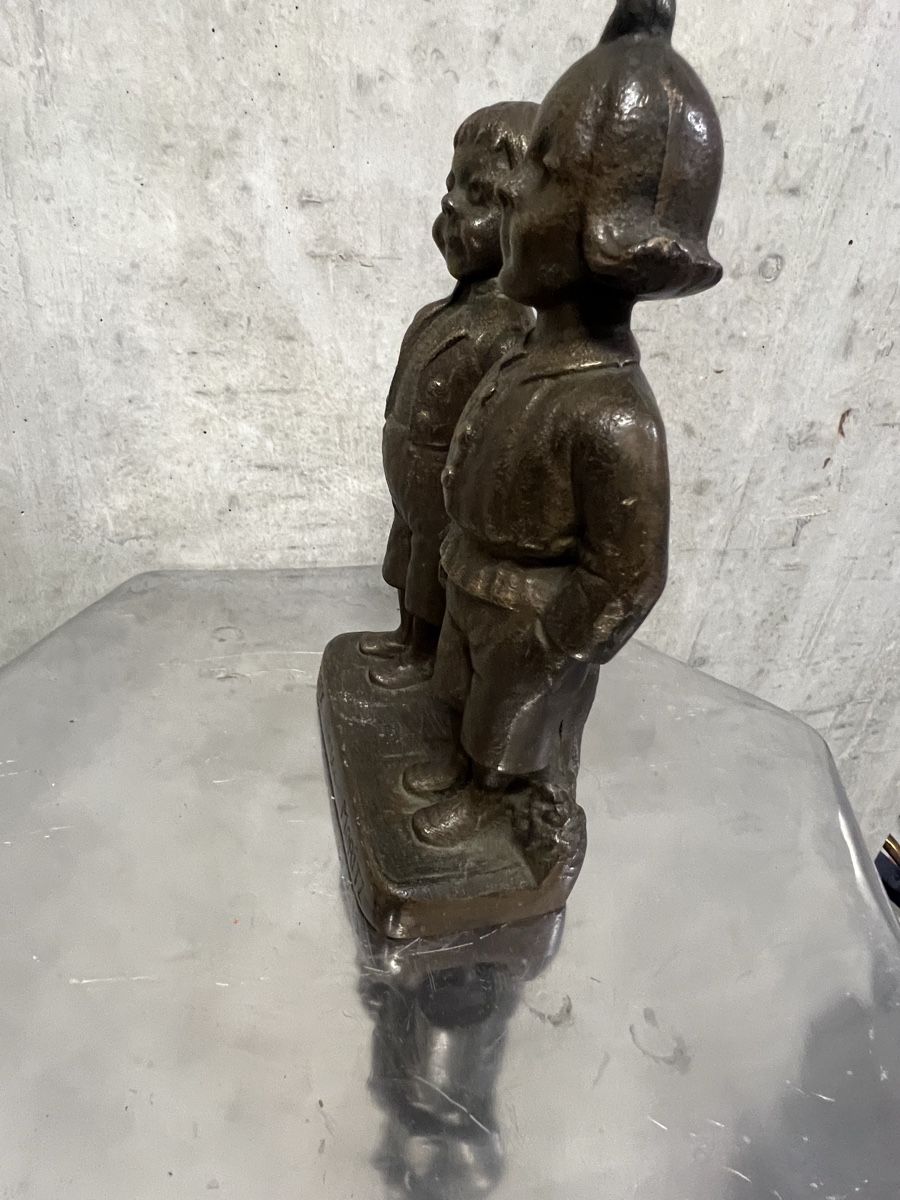 Sculture & Statue: Bronze Skulptur Kinder Max und Moritz gebraucht – Usato da Zürich venduto da Privat_13 5