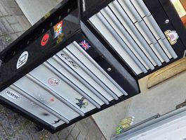 Werkzeugwagen🤩 Werkstattwagen Robuster Werkzeugboy -