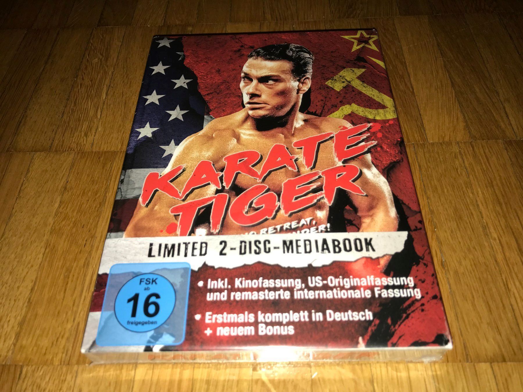 Tutti i DVDs: Karate Tiger - MEDIABOOK - SPLENDID - UNCUT – Nuovo e nell'imballaggio originale da Basel venduto da havsok