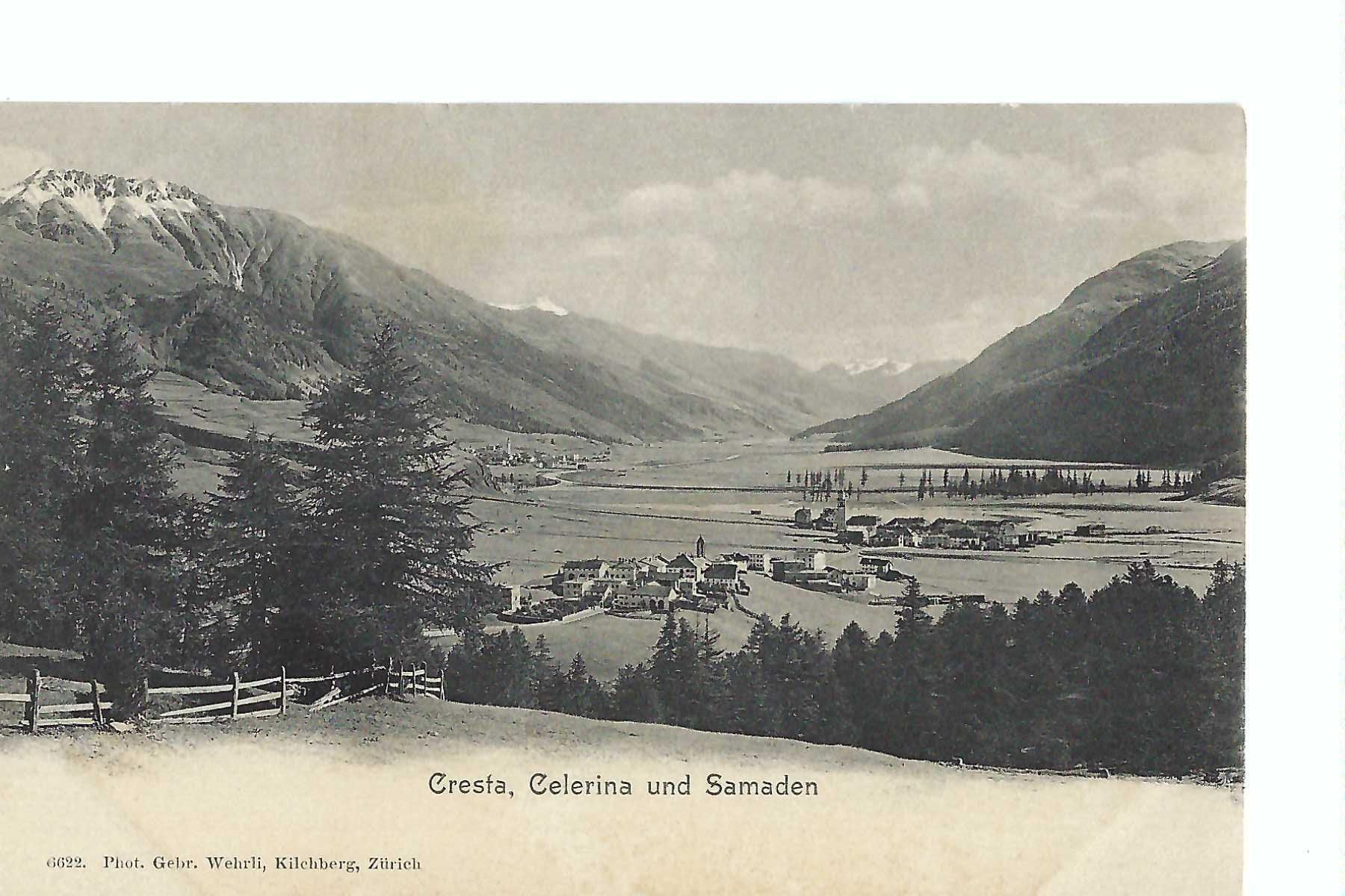 Cartes postales: Cresta Celerina Samaden 1903 – D'occasion à Thun par 44wart