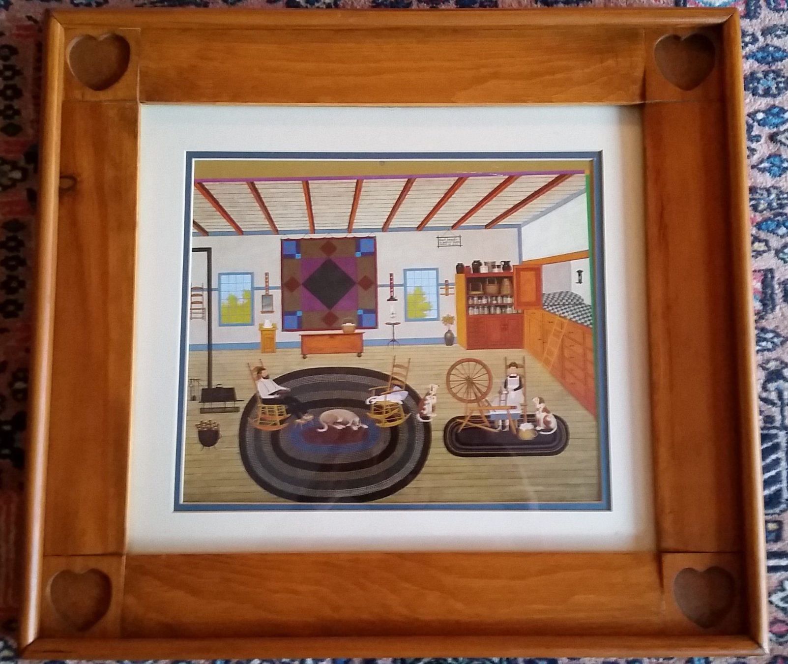 Poster & Bilder: Bild mit Holz-glas Rahmen – Gebraucht aus Herrliberg von AlexandraBopp