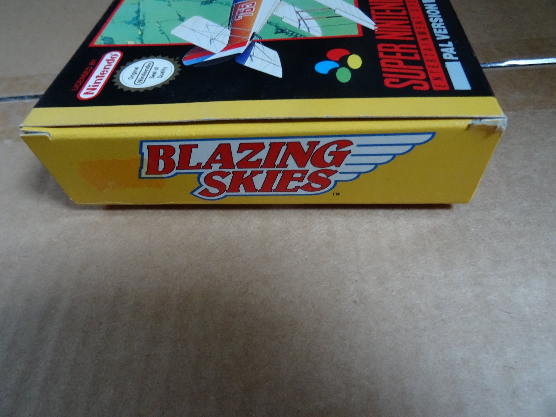 Nintendo Giochi: Blazing Skies SNES OVP – Usato da Olten venduto da Disc-Ausverkauf 5