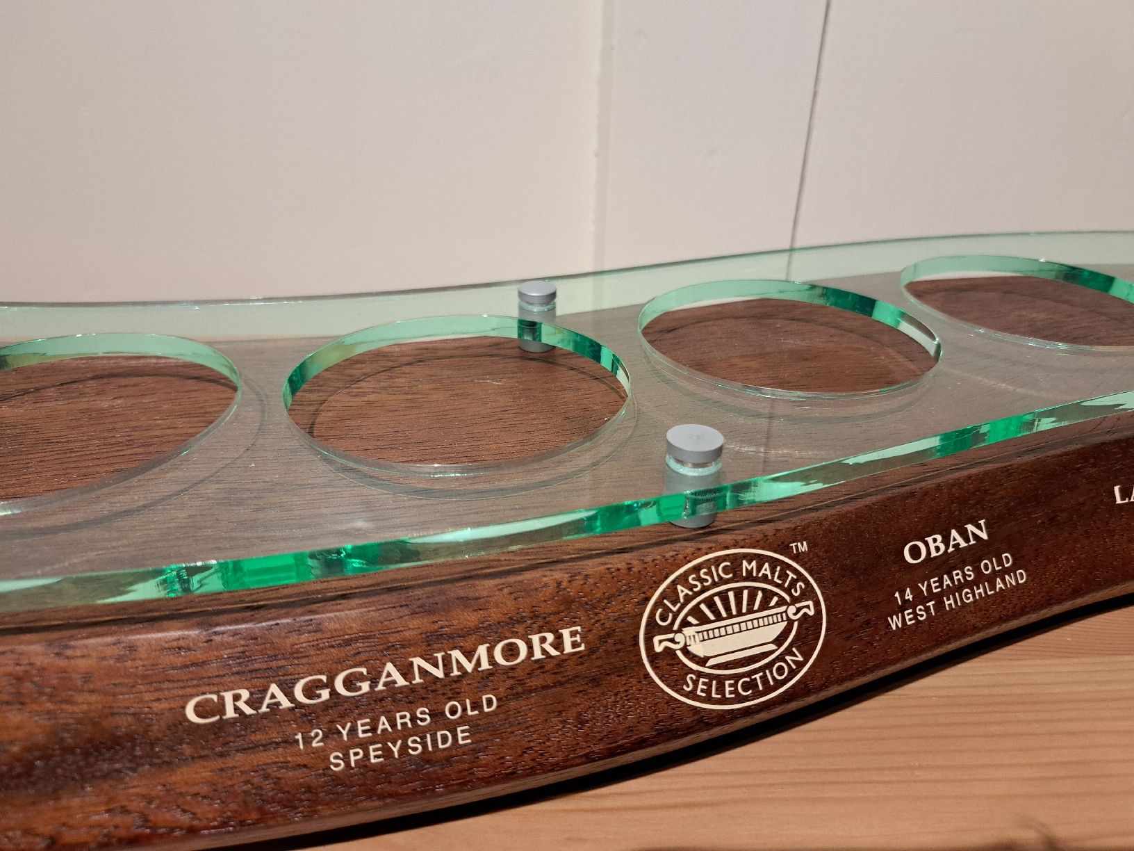 Vetrine: Classic Malts- Display aus Eiche Massiv whisky – Usato da Brittnau venduto da Prorex 2