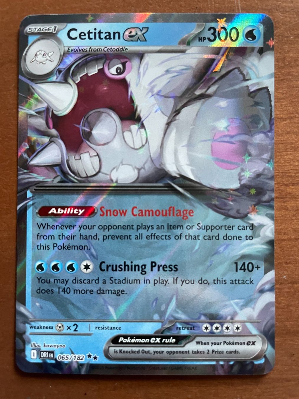 Pokémon Carte collezionabili: Pokemon Cetitan eX (Versand gratis) – Nuovo (secondo la descrizione) da Chur venduto da Angerson