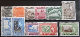 Penang Malaya Kat. 44-64 * 1957