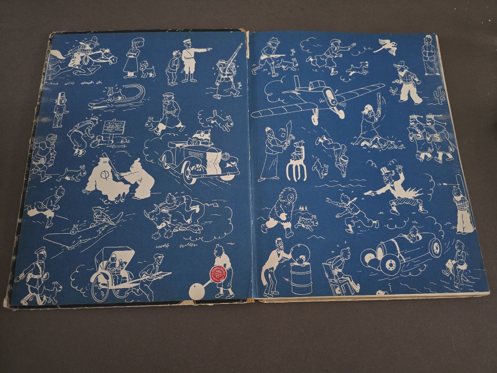Fumetti: Tintin - Le Temple du Soleil - Édition originale de 1949 – Usato da Courtemaîche venduto da justine21 1