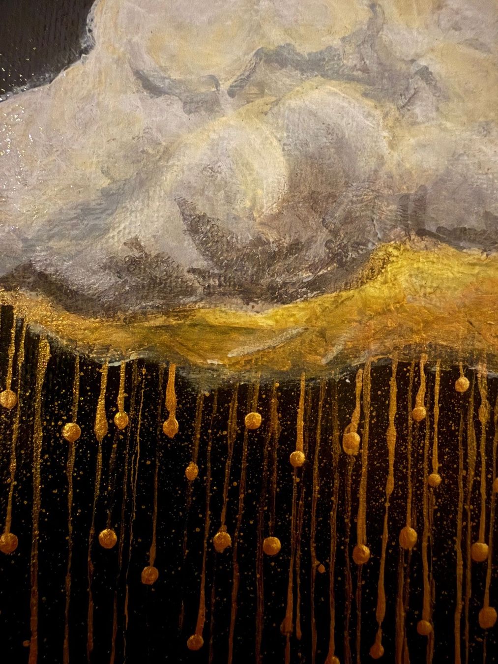 Tableaux: Acrylbild: Goldener Regen – Neuf avec emballage d'origine à Safenwil par car_nlh6 2