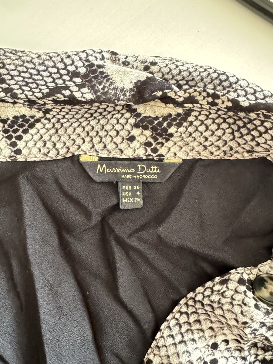 Massimo Dutti Vestiti: Schlangenmuster-Kleid von Massimo Dutti✨ – Nuovo (secondo la descrizione) da Ruggell venduto da mar_vq6b 3