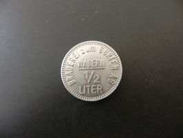 Bier Jeton Gurten Brauerei Wabern bei Bern 1/2 Liter Bier