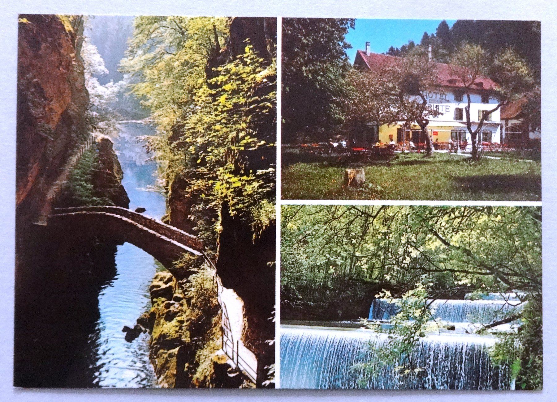 Cartes postales: Les Gorges de l' Areuse – D'occasion à Fétigny par Billy2miny