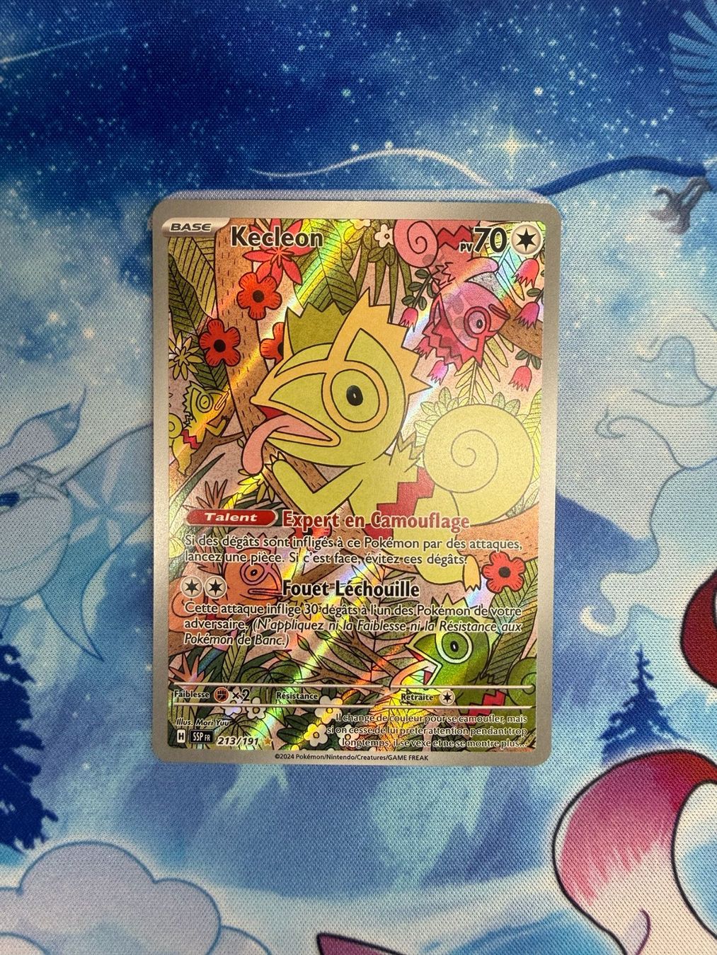 Pokémon Carte collezionabili: Keckleon AR - SSP 213 FR – Nuovo (secondo la descrizione) da Courgenay venduto da ScamBoxOff