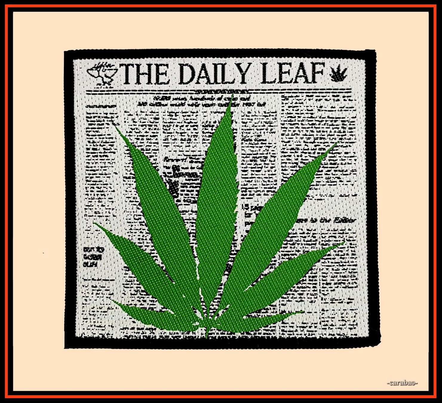 Toppe: Aufnäher Cannabis - Nr. 5912 – Nuovo (secondo la descrizione) da Winterthur venduto da --carabao--