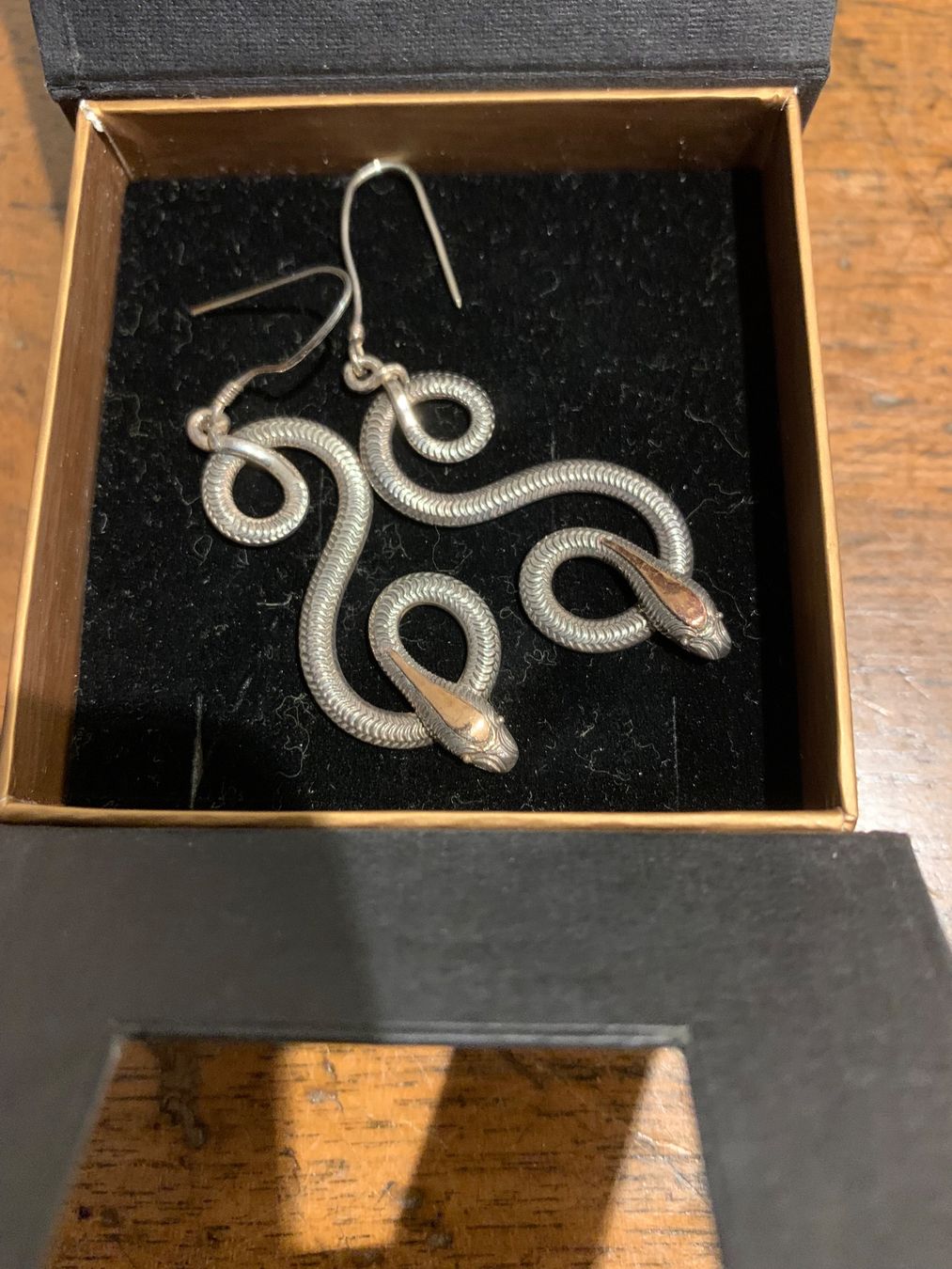 Orecchini pendenti & Orecchini a lobo: Orecchini serpente in argento 925 – Nuovo (secondo la descrizione) da Gorduno venduto da nic_8jd2 1
