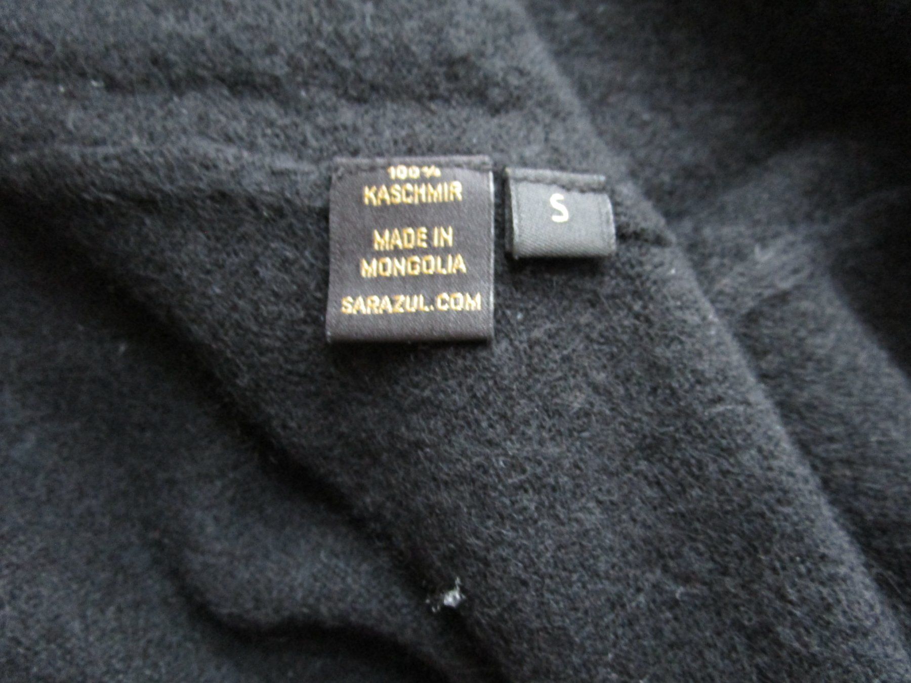 Kleider: Strickkleid aus 100 % Kaschmir schwarz Gr. S – Gebraucht aus Volketswil von Globine100 5