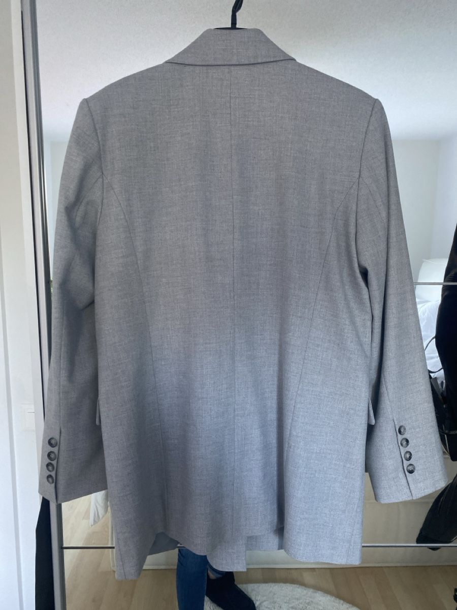 Giacche: NEU Karo Kauer Blazer/mit viscose Anteil/Grau – Nuovo (secondo la descrizione) da Buchberg venduto da the_w8gy 4