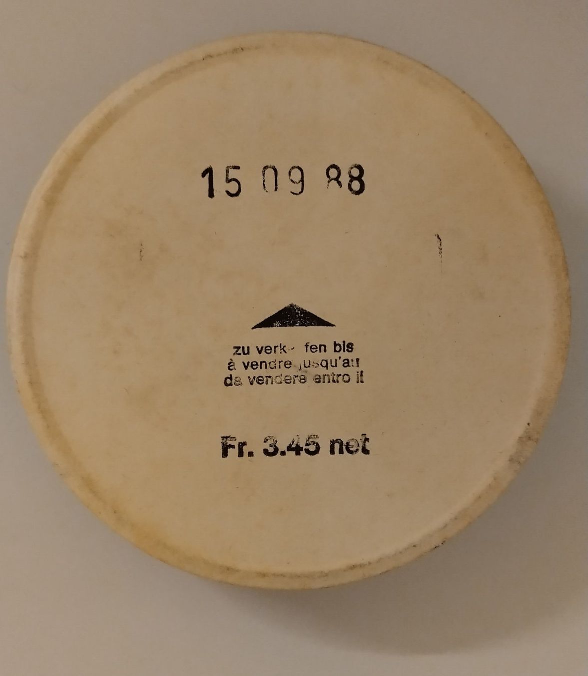 Contenitori & Simili: Verpackung: Käseschachtel, "Chalet" 1988 – Usato da Wettingen venduto da Arthur054 1
