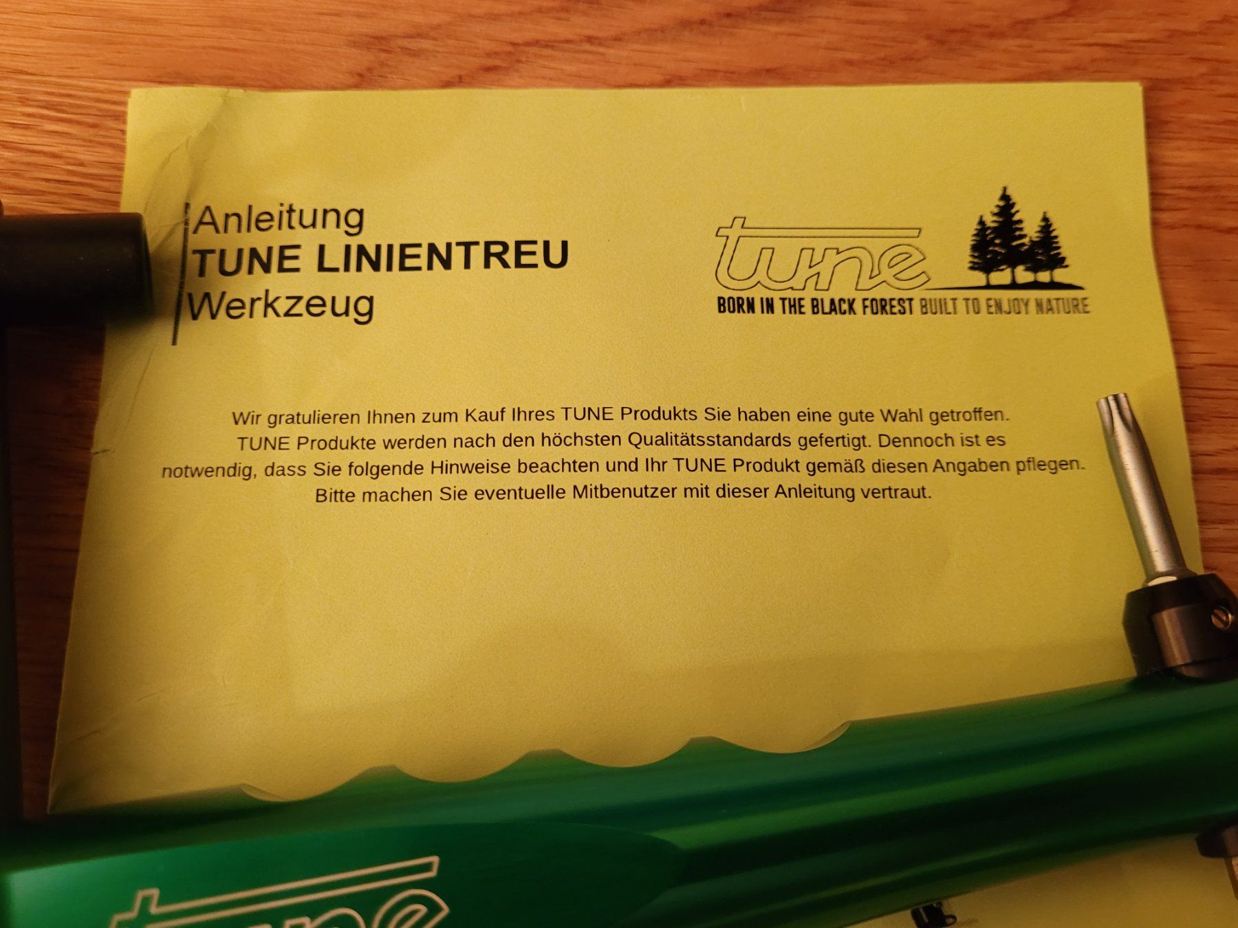 Tutti gli attrezzi: Tune Linientreu - Laser-Einstellwerkzeug – Nuovo (secondo la descrizione) da Schaffhausen venduto da Abydon 3