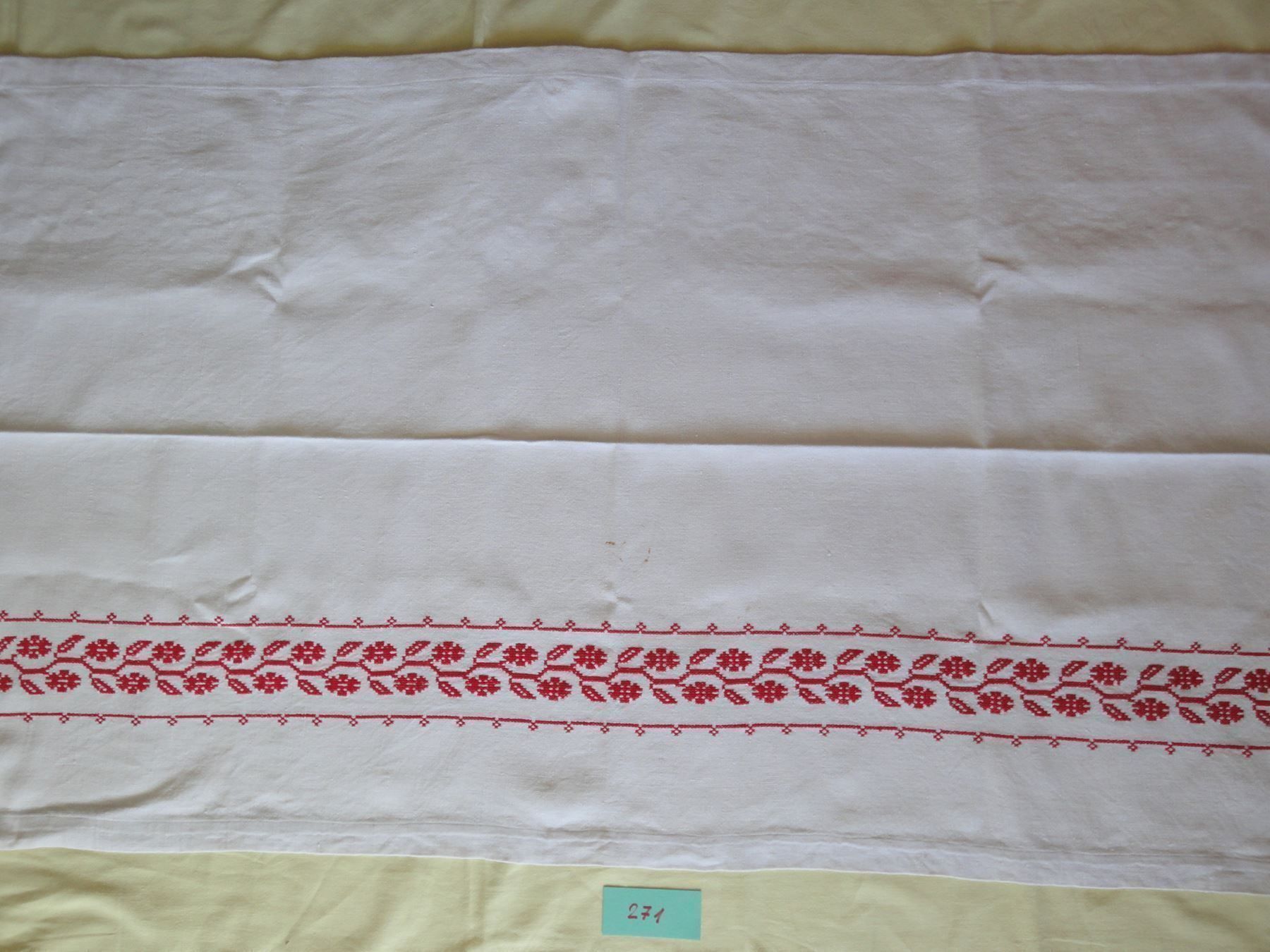 Coperte: Tischdecke mit Kreuzstich - Bauernstil – Usato da Chur venduto da omonia