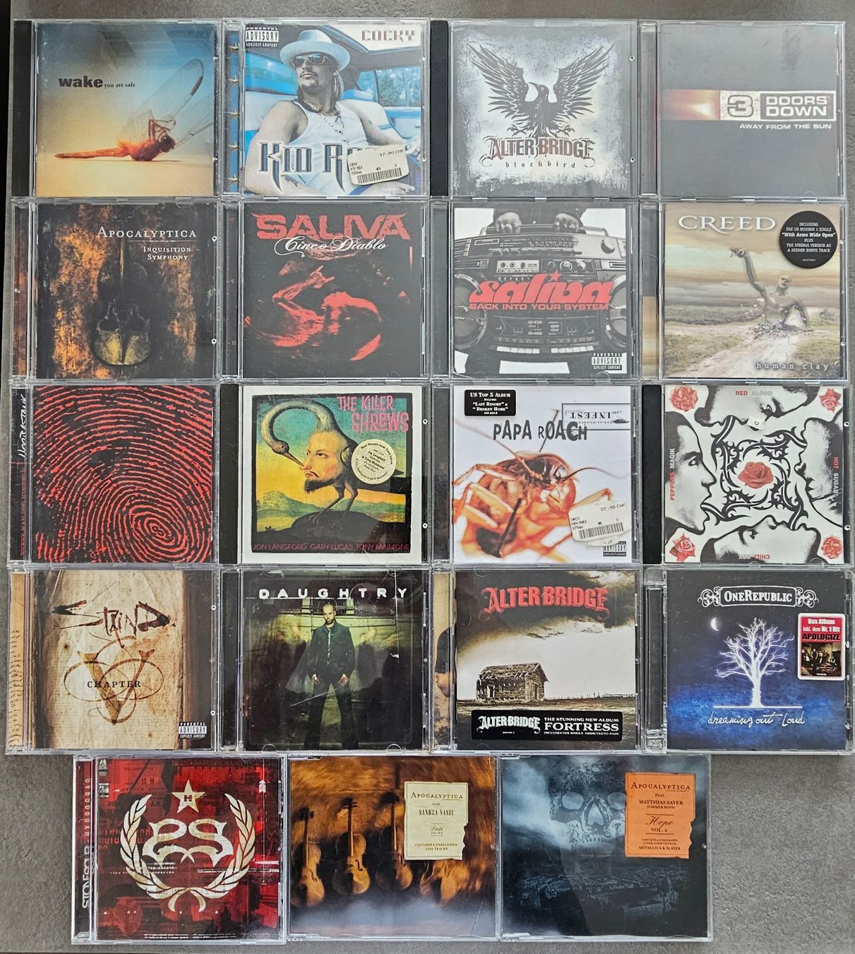 CDs: Rock & Alternative CD's – Gebraucht aus Unterkulm von Chaplyn2018