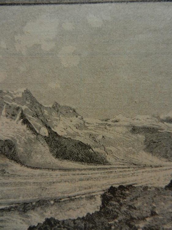 Incisioni: Aussicht vom Gornergrat bei Zermatt – Usato da Risch venduto da Rischli15 5