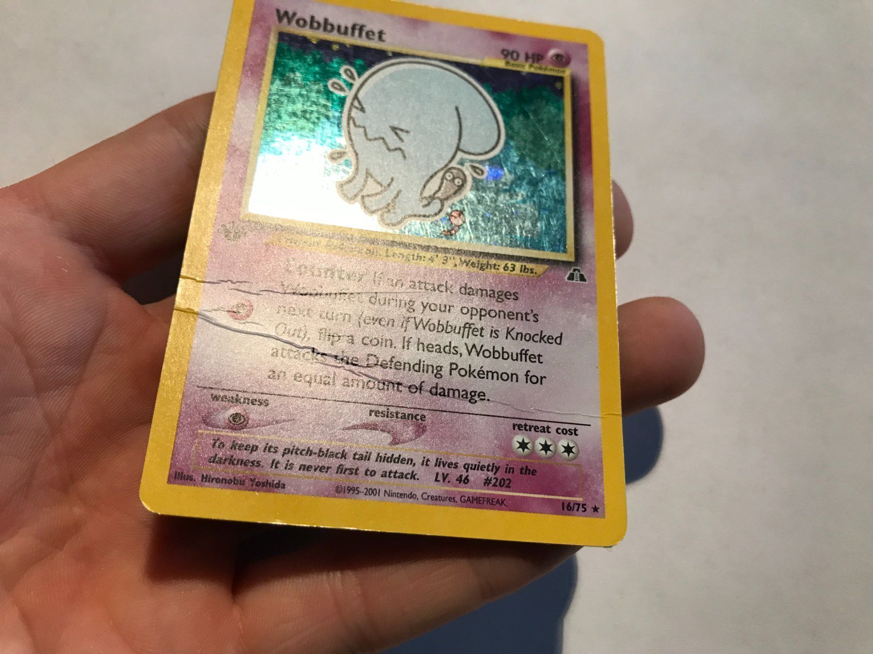 Pokémon Carte collezionabili: Wobbuffet holo Neo Discovery 1. Edition – Usato da Hagendorn venduto da Pokecollectorch 1
