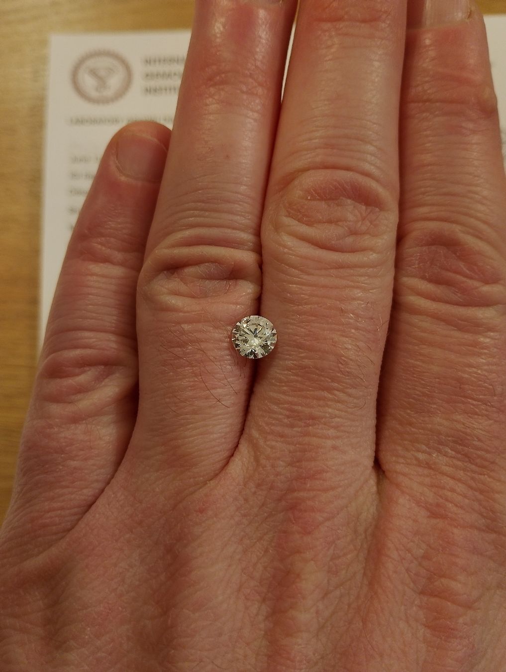 Pietre preziose: 1.21ct Diamond VS1 D ID 2EX (lab) éco-diamond – Nuovo e nell'imballaggio originale da Genève venduto da Monkey_Soldier 4