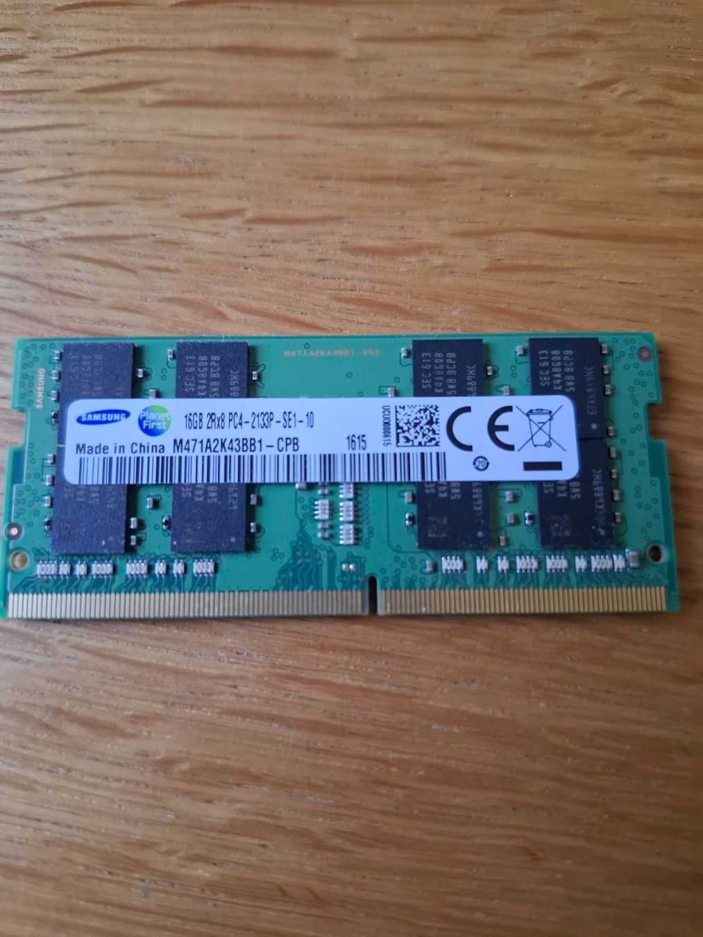 Samsung Memoria / RAM: Samsung 16GB PC4-2133 – Usato da Binningen venduto da Donmiro