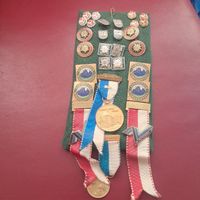 Medaillen Anstecker Wanderverein 1972 ZürichSV Imsterberg925