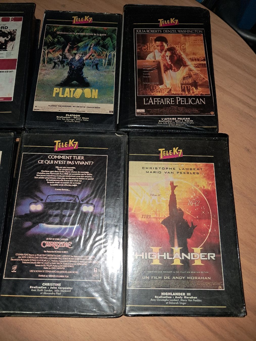 Toutes les VHS: Lot de 8 VHS diverses(2) – D'occasion à Le locle par juliensaran 1