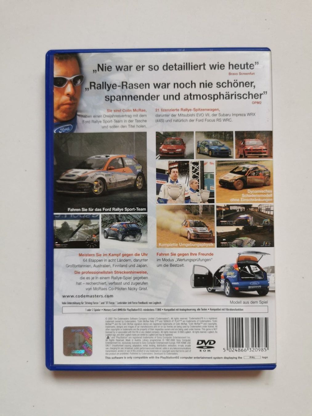 Sony Giochi: Ps 2 - Collin Mcrae Rally 3 – Usato da Lenzburg venduto da eyworld 2