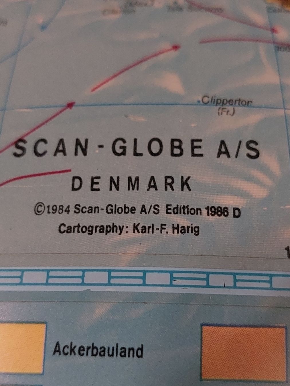 Altro in Decorazioni & Accessori: Leuchtglobus, Scan-Globe, 1986 – Usato da Niederuzwil venduto da wolkenlos80 5