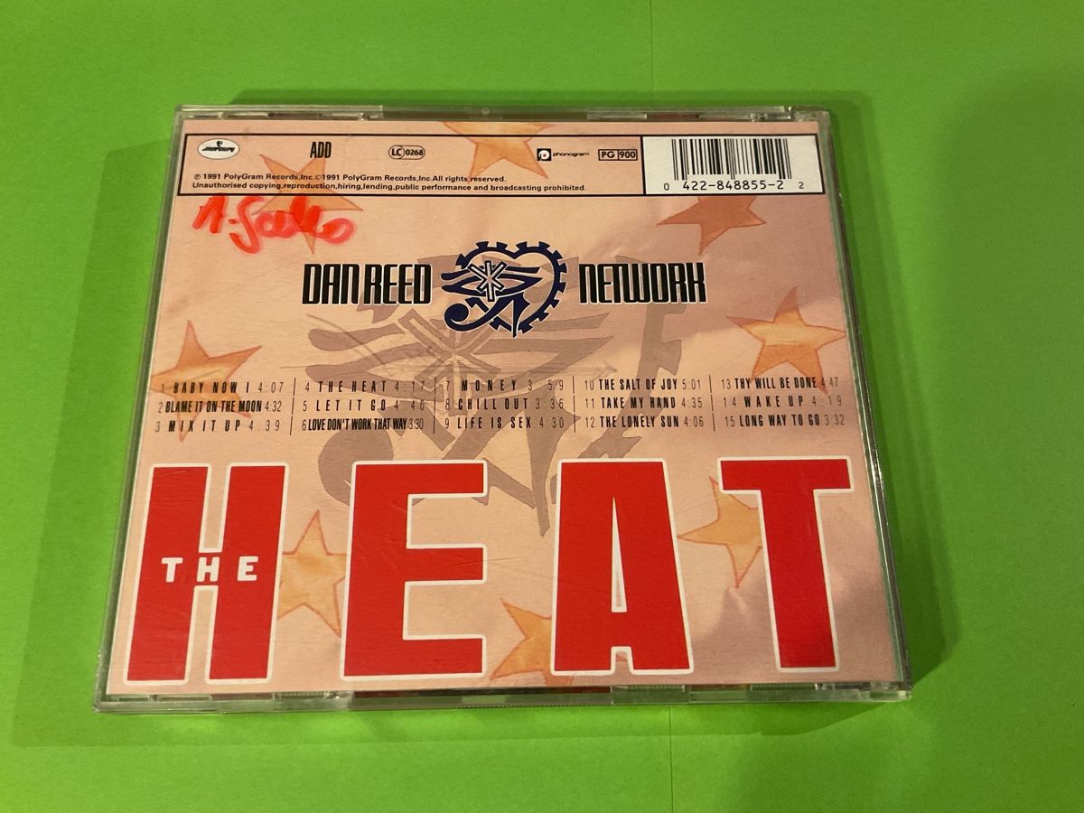 CD: Dan Reed Network - The Heat CD - Super Zustand! – Usato da Steinach venduto da Quarkie 2