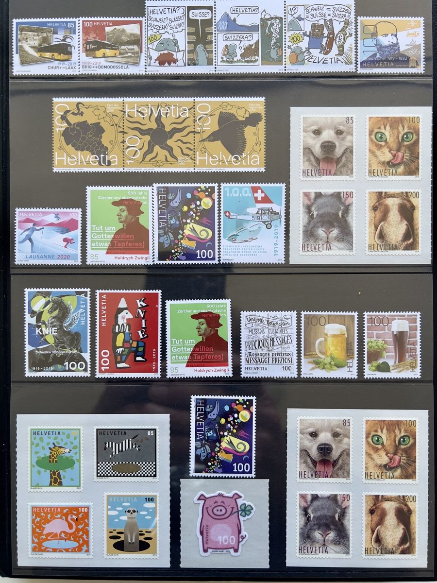 Tutti i francobolli: Frankatur CHF 100.- postfrisch – Nuovo (secondo la descrizione) da Glattbrugg venduto da Artos67
