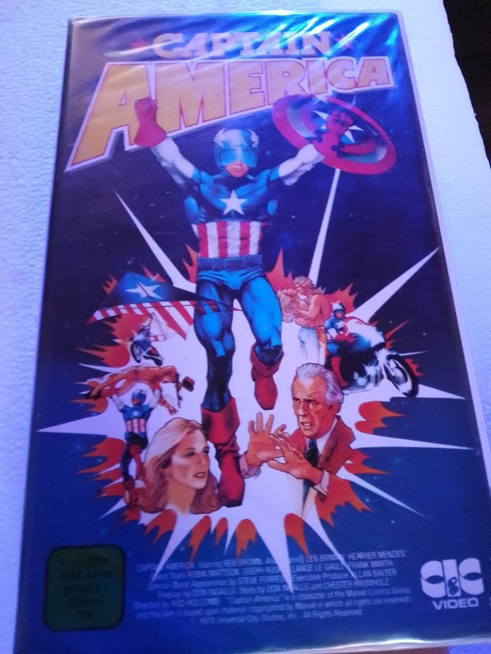 Alle VHS: Captain America CIC Video VHS 1207 – Gebraucht aus Remetschwil von Privatflohmi