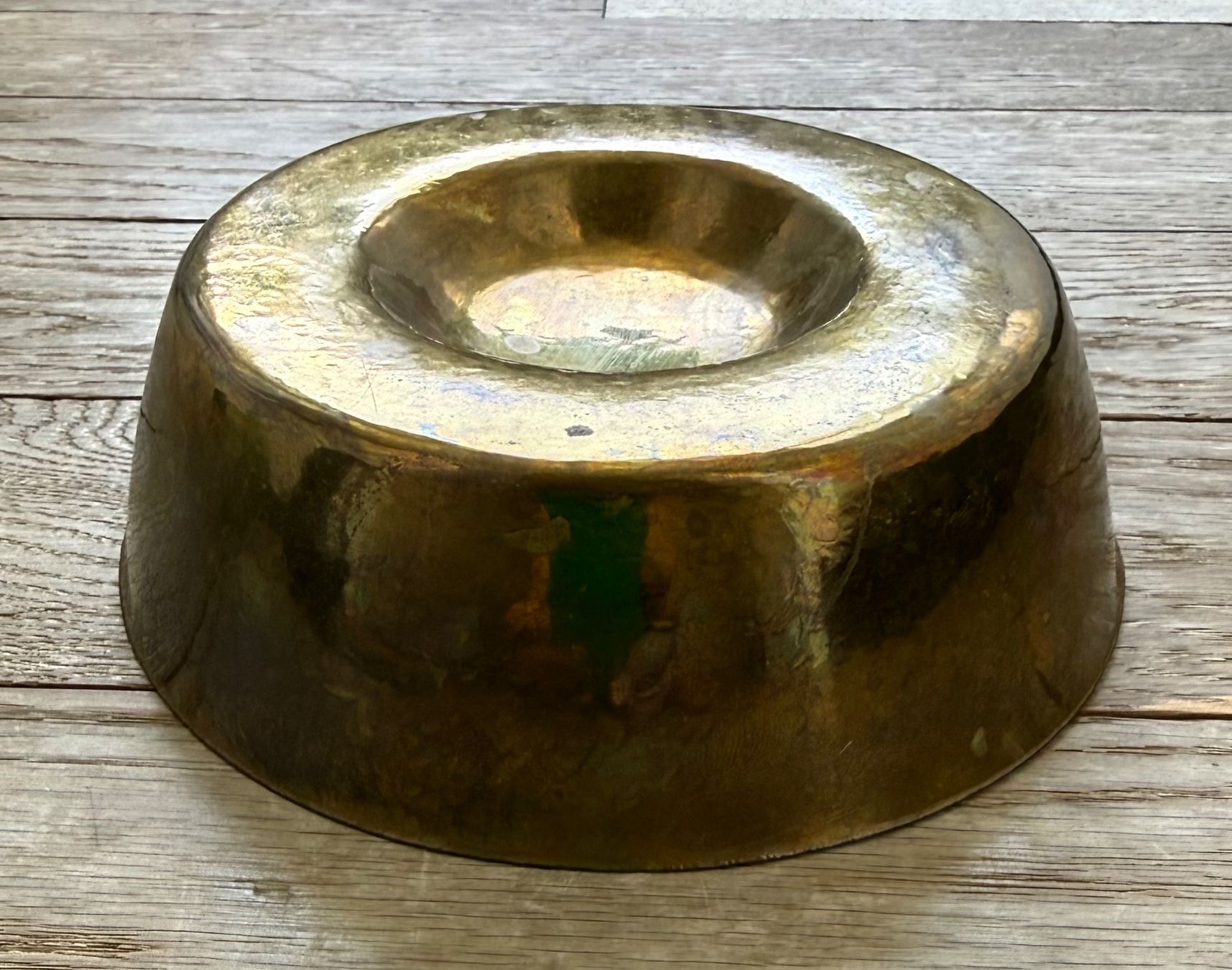 Portacandele: Handgearbeiteter Messing Videpoche/Kerzenhalter – Usato da Luzern venduto da Mamutpe 3