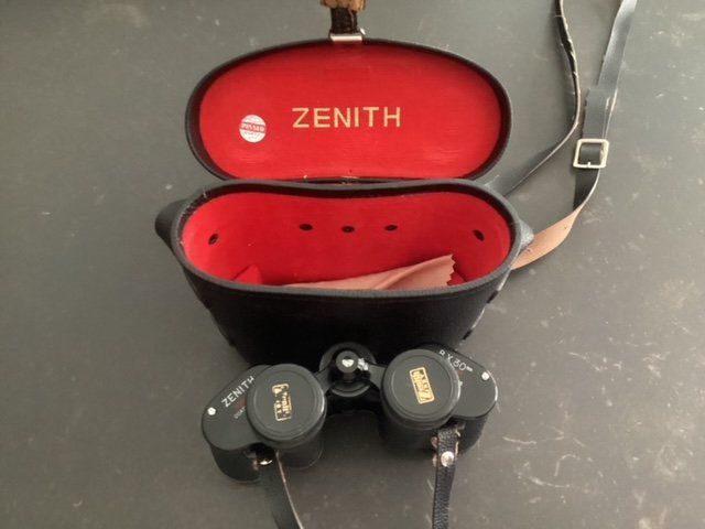 Jumelles Vintage Zenith 10x50 – Optique Revêtue, Quelques Manques De Peinture