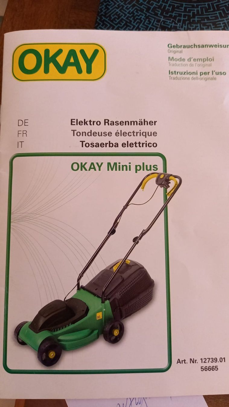 Tagliaerba: Petite tondeuse à gazon électrique – Usato da Hinterkappelen venduto da ale_jw55 5