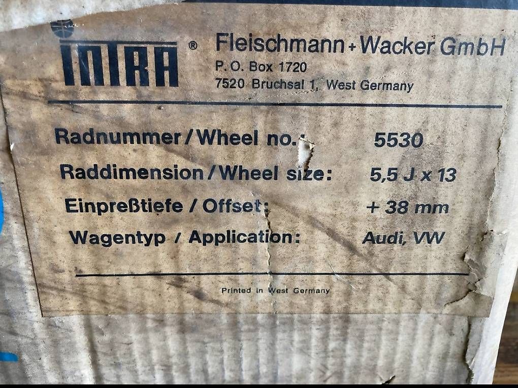 Cerchioni: Oldtimer / Youngtimer Felgen für Audi & VW – Usato da Adliswil venduto da Ducatisti77 1