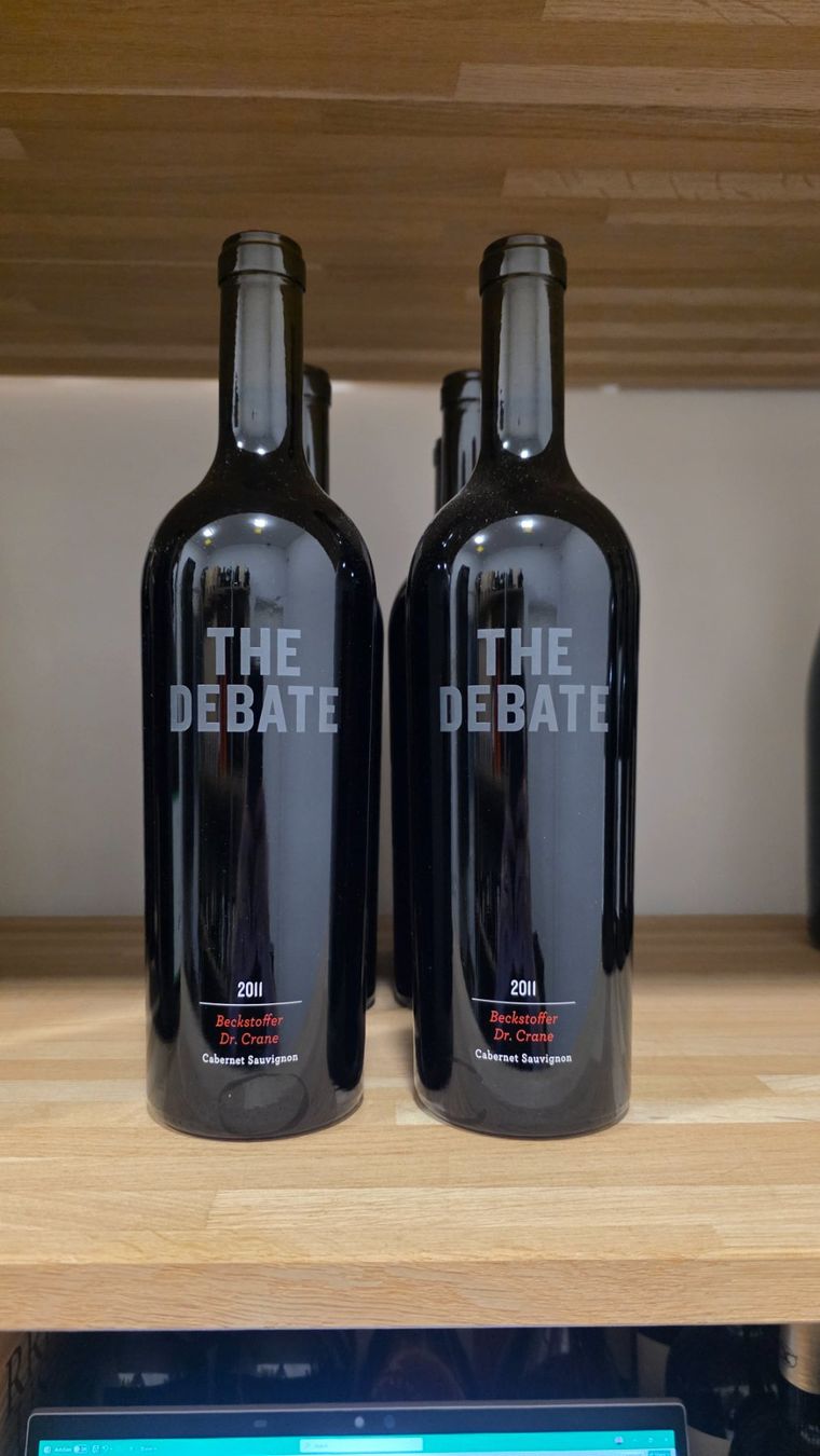 Vino: 2x The Debate Beckstoffer Dr. Crane CAB 2011 75cl – Nuovo e nell'imballaggio originale da Steinmaur venduto da Mediascan