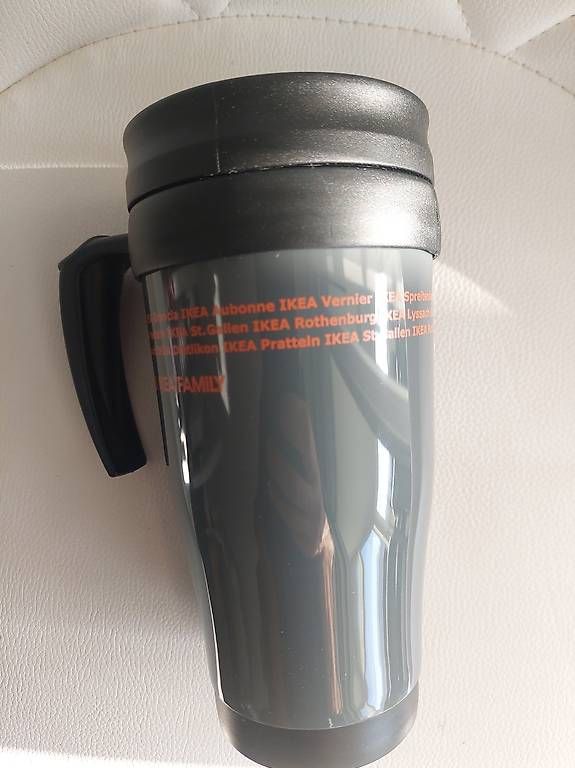 Contenitori & Simili: IKEA Thermobecher Grau/Schwarz – Usato da Schachen LU venduto da Mister-jo 1