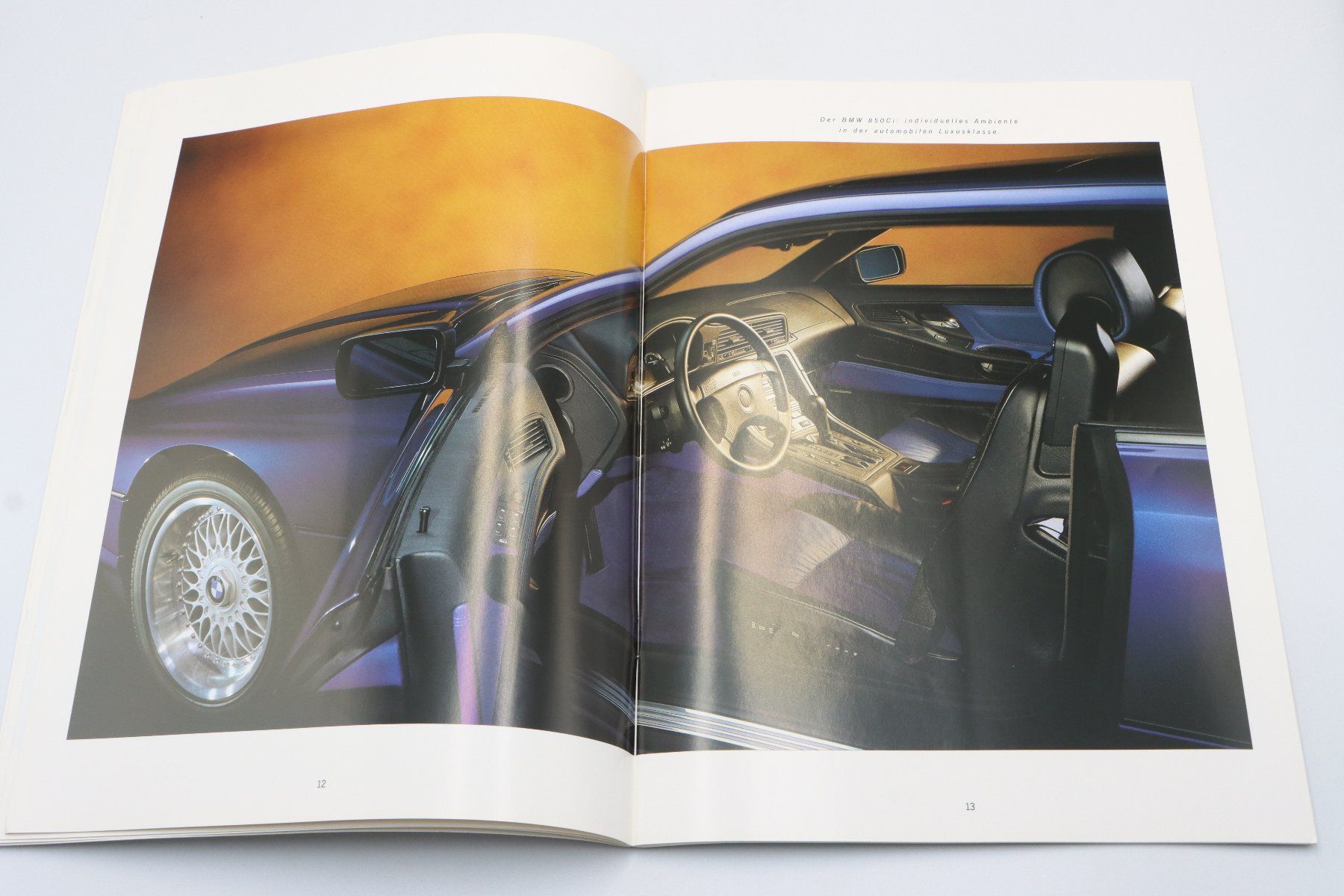 BMW Dokumente: BMW 8er Coupes 1993 Prospekt – Gebraucht aus Bühl b.Aarberg von Collectorpassions 5